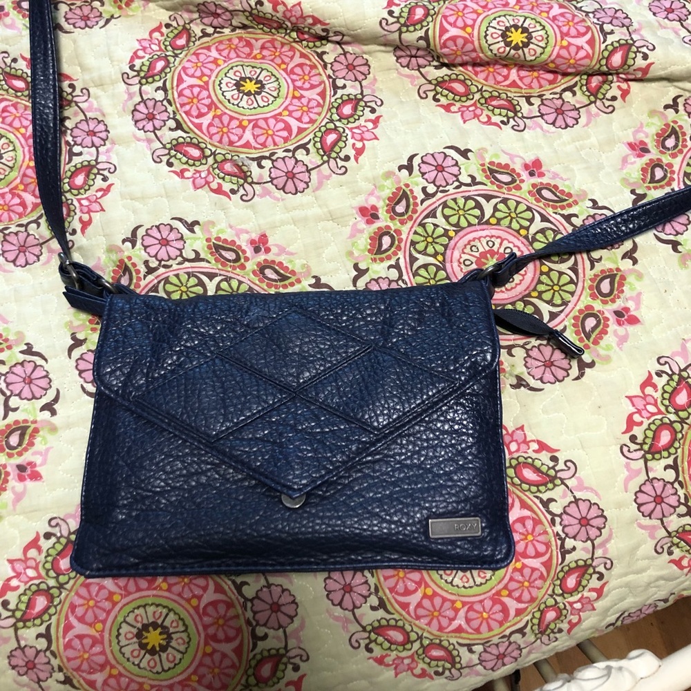 Blue Roxy purse